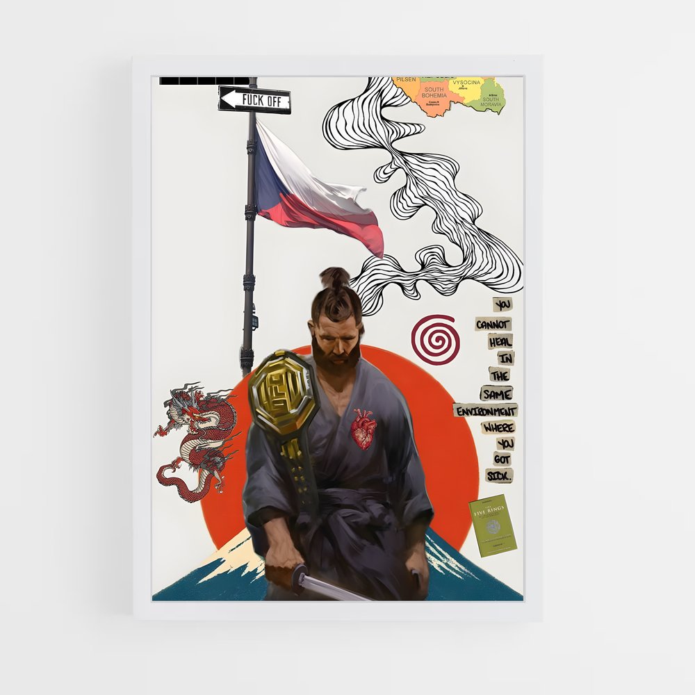 Poster The Last Samurai – affiche MMA (vue 3)